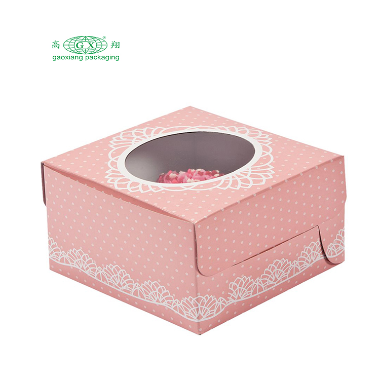 Projetos de lembrancinhas de casamento rosa por atacado embalagem quadrada de cilindro redondo para embalagem de caixa colorida de 10 12 polegadas caixa de papel de bolo alta - 副本