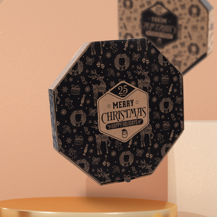 Caixas de pizza de papel kraft onduladas baratas impressas personalizadas em todos os tamanhos 9 10 11 12 14 18 polegadas