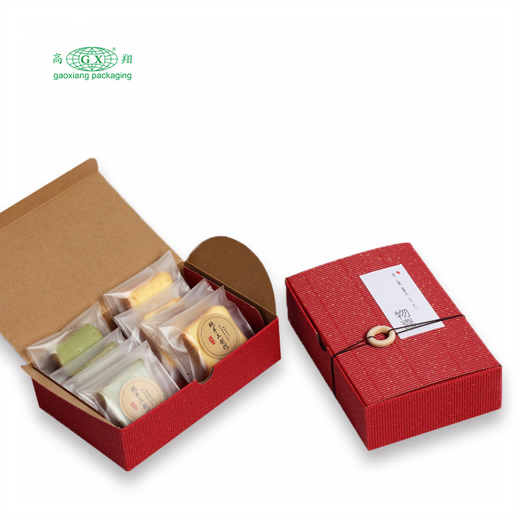 Atacado design de logotipo personalizado caixa de papel de nozes e grãos alimentos biscoitos caixa de papel de embalagem