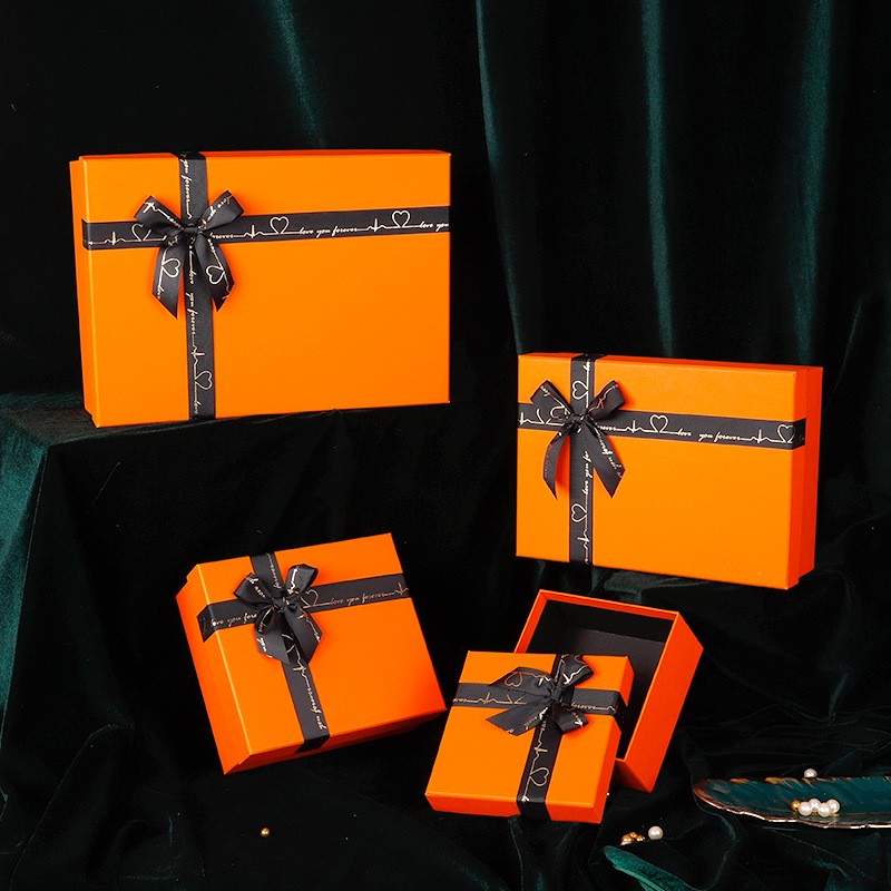 Embalagem de roupas personalizadas requintadas com tampa caixa de presente pacote de papelão caixa de embalagem de sapato caixa de papelão ondulado