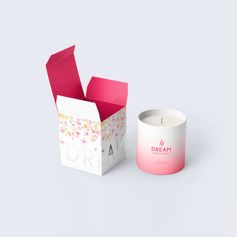 Atacado caixa de embalagem de papel de presente design personalizado caixas de embalagem de xícara de café com janela transparente