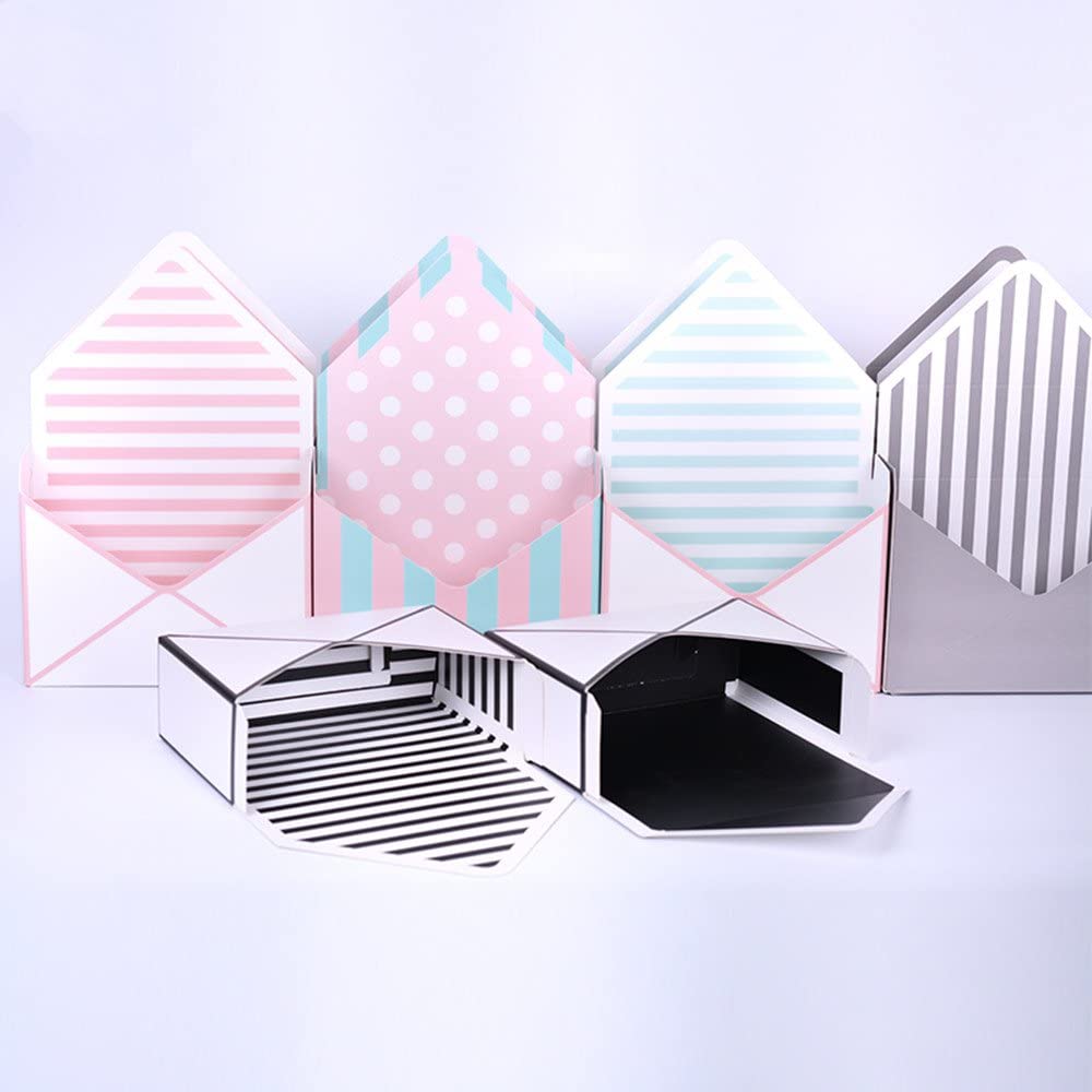 Cachecol de logotipo personalizado de Natal de luxo envelope de papelão para embalagem de flores caixa de presente de papel