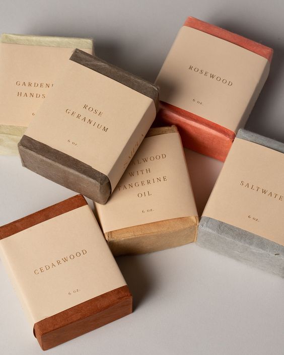 Caixa de presente de sabão com logotipo impresso personalizado embalagens de papelão ecologicamente corretas caixas de papel kraft com janela