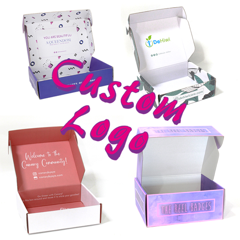 Caixa de papelão de papel de fábrica embalagem de presente personalizada caixa de roupas para caixa de embalagem de roupas íntimas