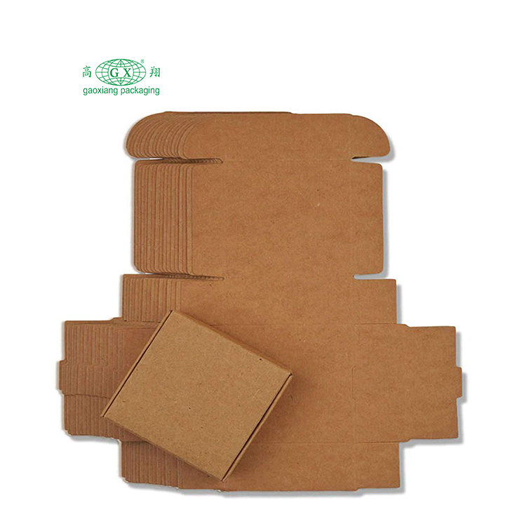 Embalagem de peruca de flauta personalizada impressa em papel comum caixa de envio cosmética de papelão ondulado