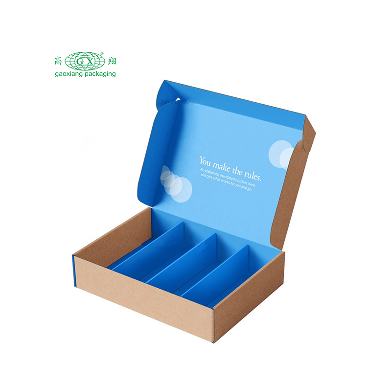 Email impresso personalizado, maquiagem, beleza, caixa de presente, embalagem de roupas, caixas de transporte onduladas, logotipo personalizado, caixa pr