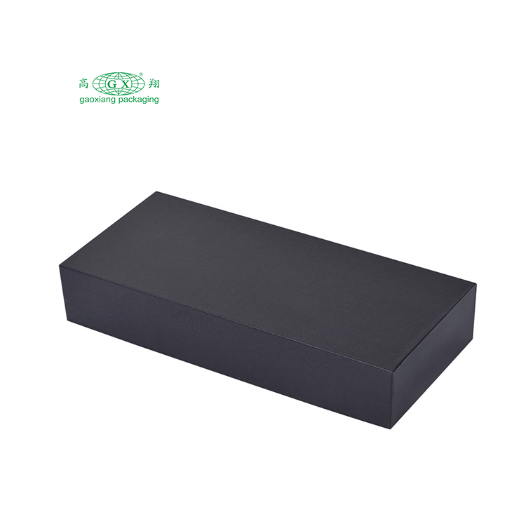 Caixa de embalagem de presente de óculos de logotipo dourado preto com preço de fábrica personalizado