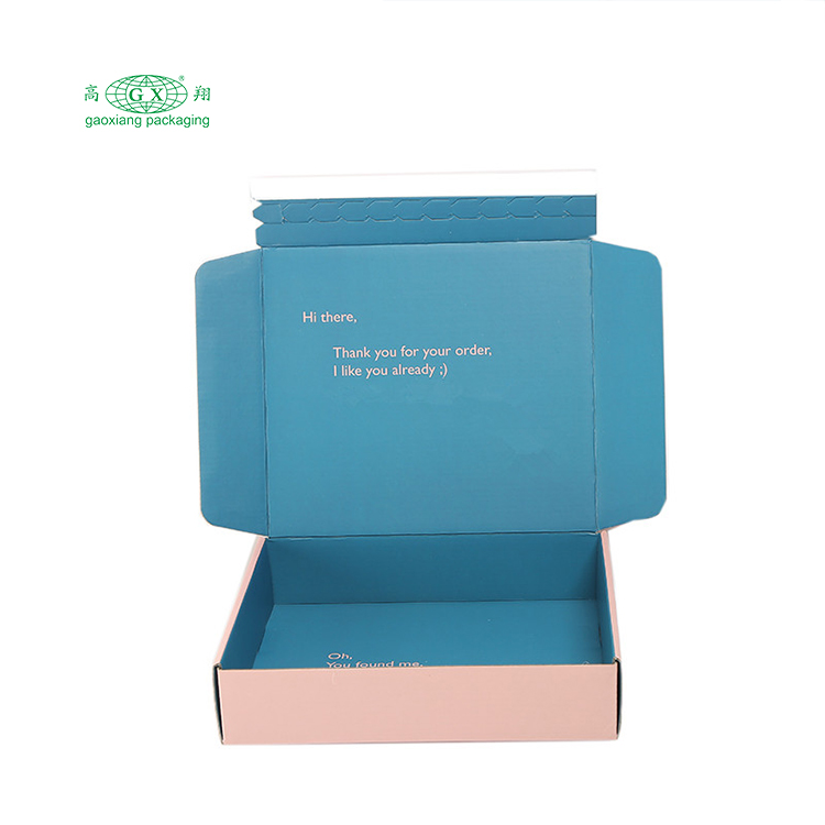 Embalagem de presente de papel personalizada caixa de roupas caixa de papelão personalizada para caixa de embalagem de roupas íntimas