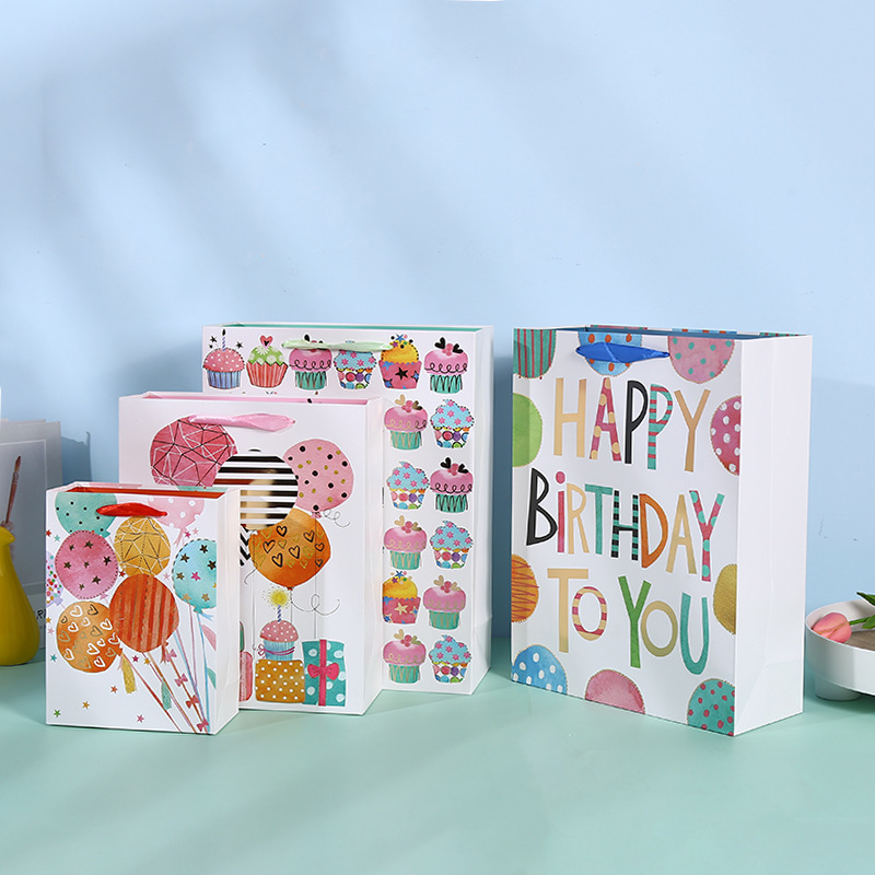 Sacola de papel sacola de impressão personalizada para compras, sacolas de papel para presente, embalagem de caixa colorida