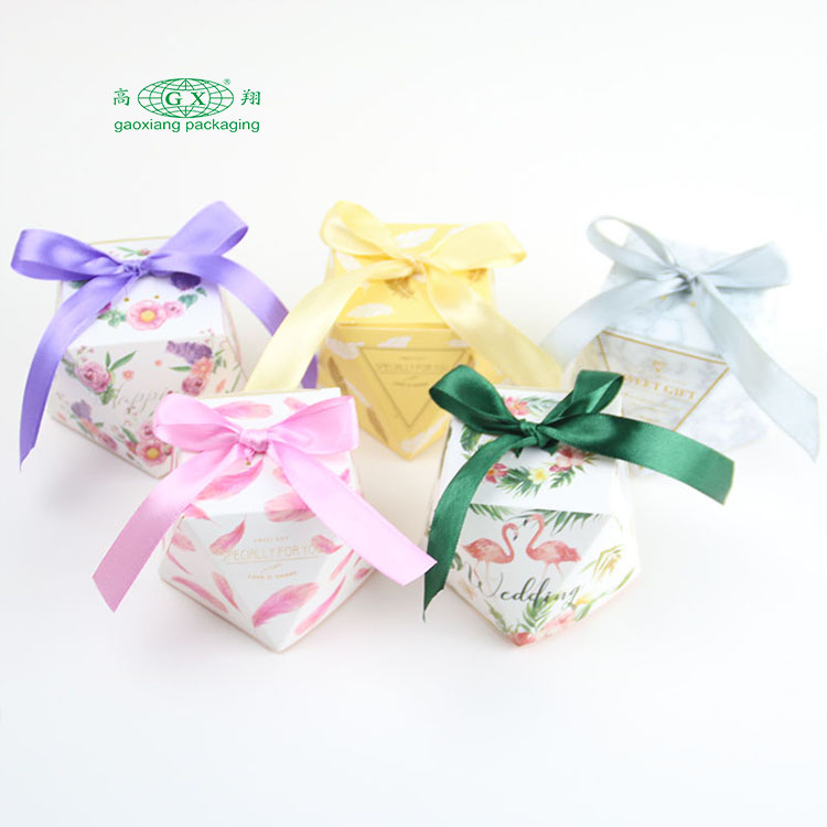 Caixa de mistério de cores diferentes de boa qualidade, presente de casamento, caixa de embalagem de bolo, caixas personalizadas