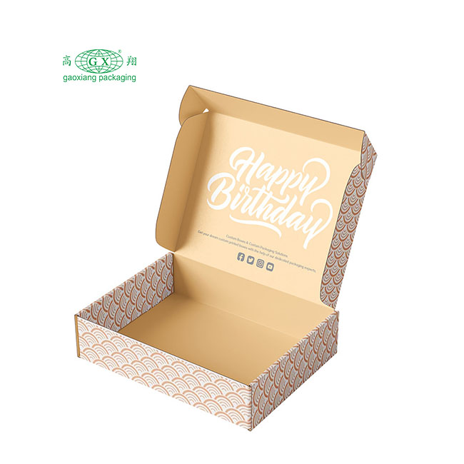 Fabricante de caixa de papelão de cor grande para vestuário, caixa de embalagem de papelão ondulado com caixas personalizadas personalizadas
