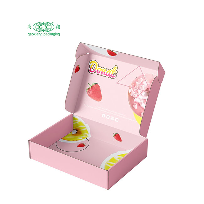 Fabricante de caixa de papelão de cor grande para vestuário, caixa de embalagem de papelão ondulado com caixas personalizadas personalizadas