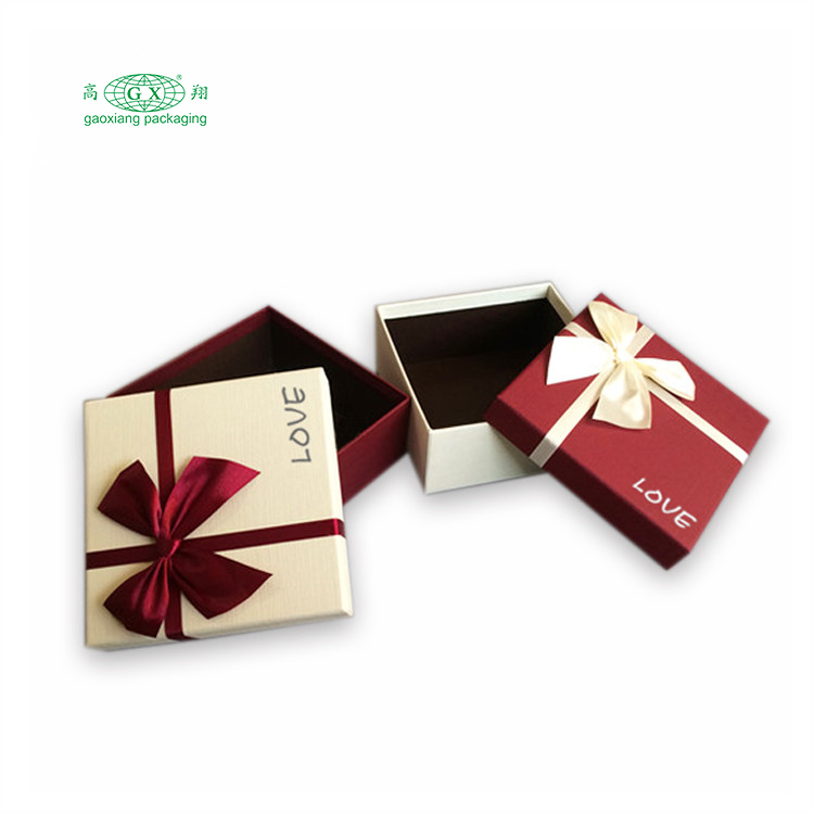 Embalagem personalizada de fábrica caixas de presente de papel para festa de aniversário de casamento doce com tampa caixas personalizadas