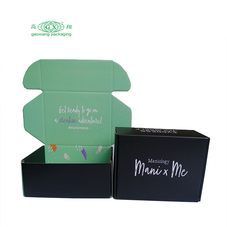 Roupa interior, cosméticos, embalagem, papel ondulado boxycharm com logotipo personalizado, caixas personalizadas impressas