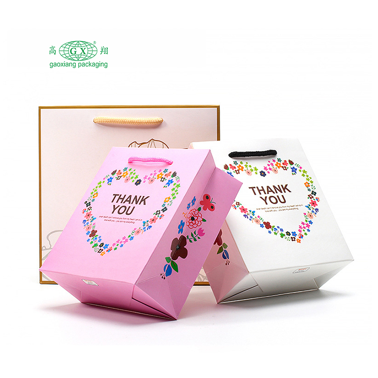 Bolsas de papel com logotipo personalizado de fábrica para embalagem de presente de luxo sacola de papel reutilizável
