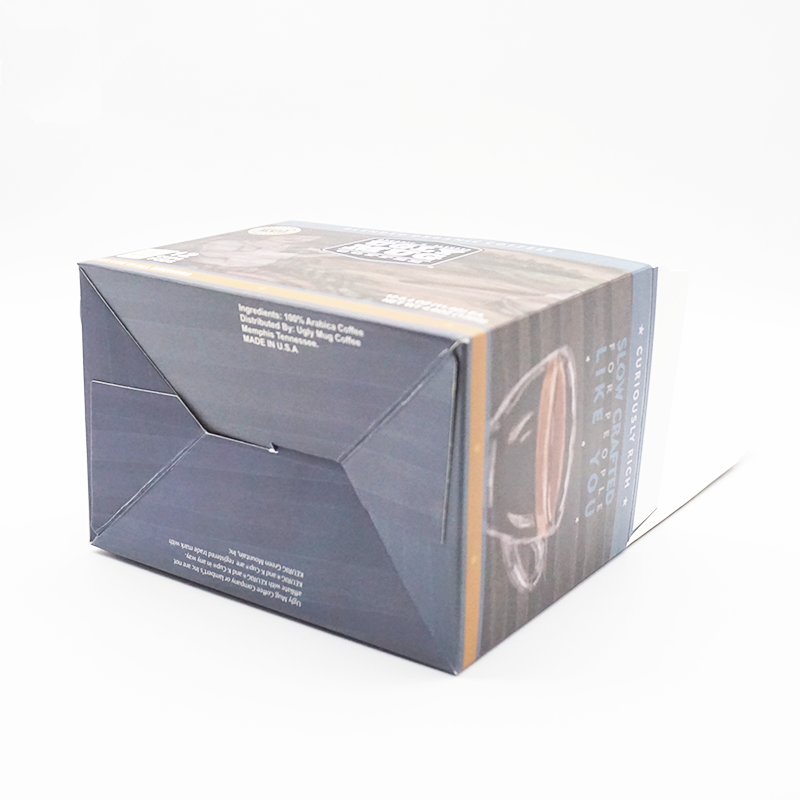Caixa de embalagem de cápsula k-cup de papelão pacote 12 peças caixa de copo keurig k com personalizado