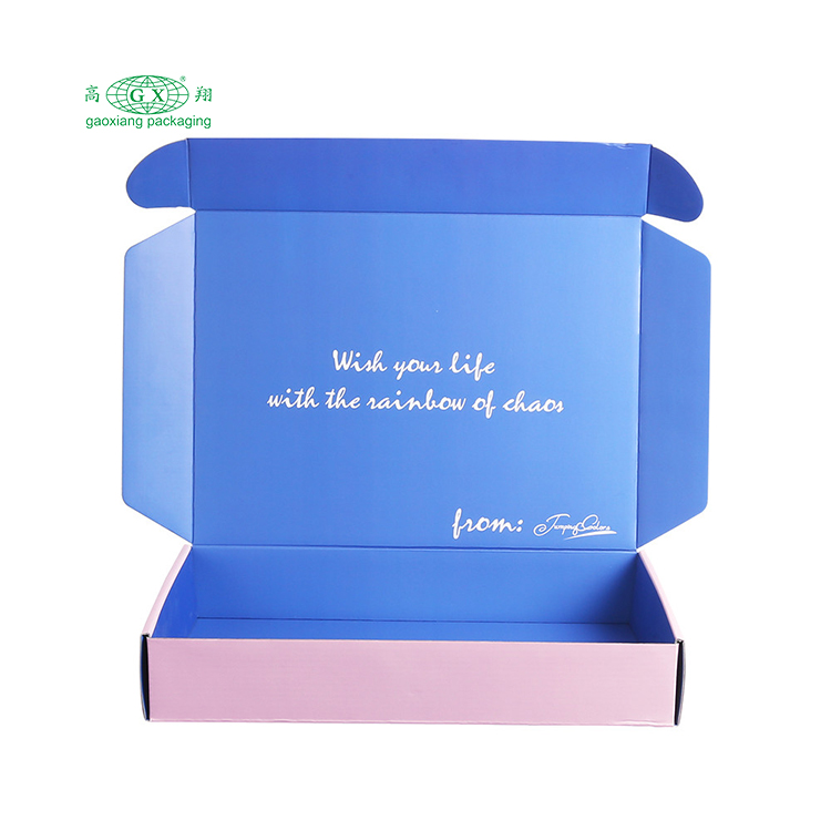 Caixa de embalagem de presente de papel de luxo dobrável personalizada sapatos caixa de roupas caixas personalizadas