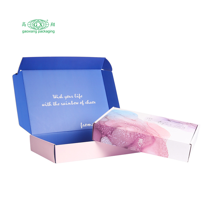 Caixa de embalagem de presente de papel de luxo dobrável personalizada sapatos caixa de roupas caixas personalizadas