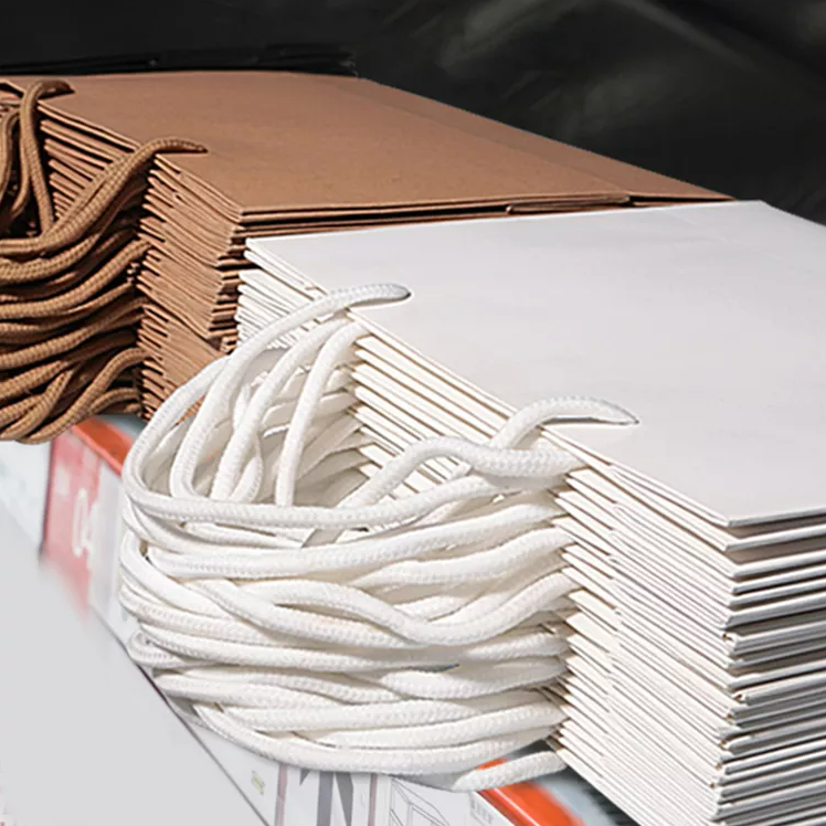 Saco de papel personalizado para viagem, moda, roupas, roupas, saco de papel, sacos de papel kraft marrons